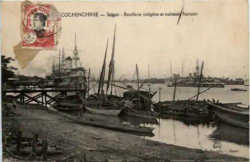Saigon - Batellerie indigene -446466