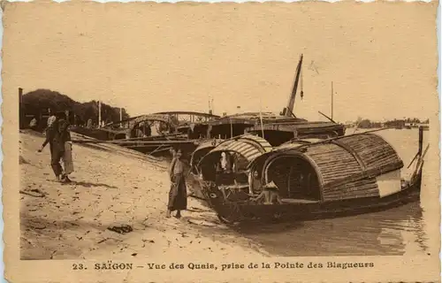 Saigon - Vue des Quais -446486