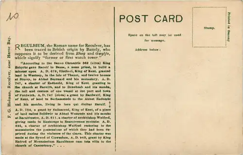 The Reculver 1906 - Kent -445126