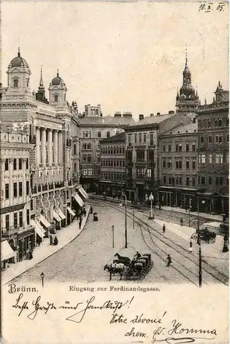 Brünn - Eingang zur Ferdinandsgasse -447684