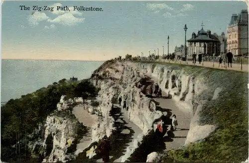 Folkestone - Zig-Zag Path -445206