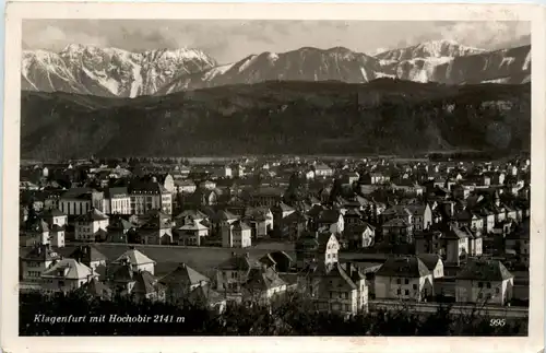 Klagenfurt, mit Hochobir -353840