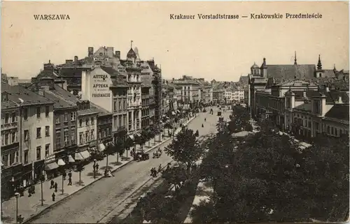 Warszawa - Krakauer Vorstadtstrasse -447798