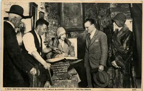 Gretna Green - Blacksmiths shop -446956