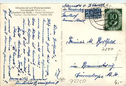 Freudenstadt - Gasthof zum Hecht -448342