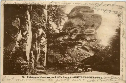 Werschrumschlüff - Route de Grundhof Berdorf -445666