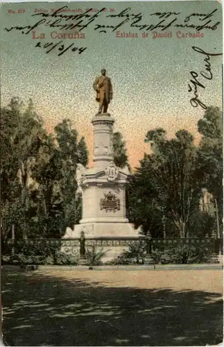 La Coruna - Estatua de Daniel Carballo -447130