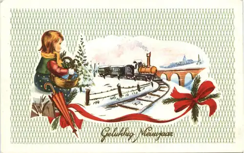 Neujahr - Eisenbahn -447054
