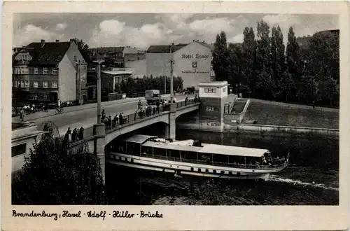 Brandenburg - Havel - Adolf Hitle Brücke -448272