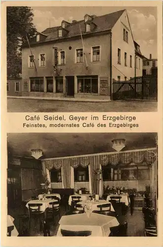 Geyer im Erzgebirge - Cafe Seidel -448456