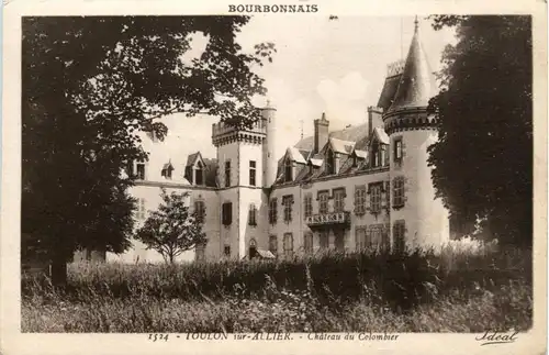 Bourbonnais, Toulon-sur-Allier, Chateau du Colombier -363908