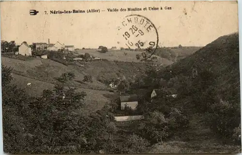 Neris-les-Bains, Vailee des Moulins et Usine a Gaz -363948
