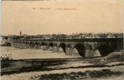 Moulins, Le Pont Regemortes -364008