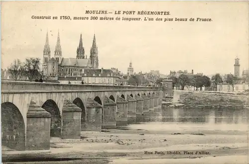Moulins, Le Pont Regemortes -364028
