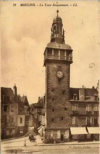 Moulins, La Tour jaquemart -364048