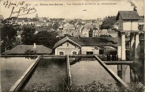 Neris-les-Bains, Vue generale et les Bassins de refroidissement -363938