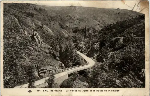 Env, de Vichy, La Vallee du Jolan et la Route de Malavaux -364078