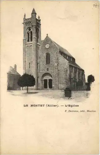 Le Montet - LÈglise -364118