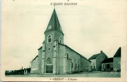 LÀllier Illustrie, Abrest, LÉglise -364288