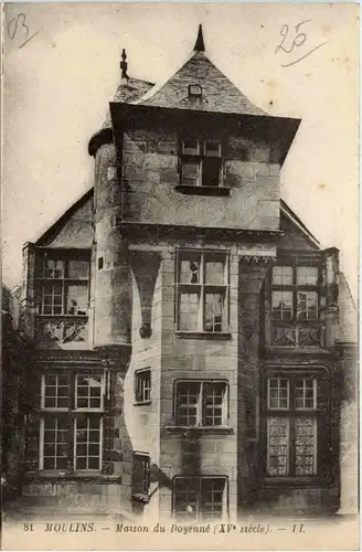 Moulins, Maison du Doyenne -363992