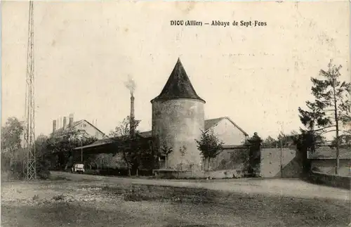 Diou (Allier), Abbaye de Sept-Fons -364258