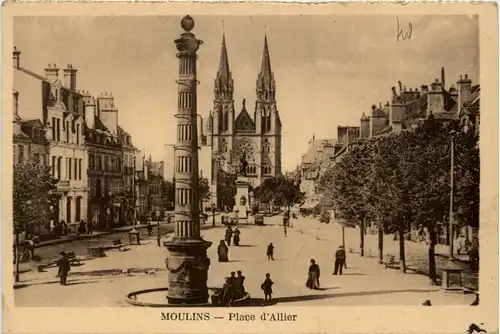 Moulins, Place dÀllier -364052