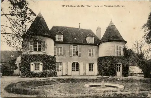 Chateau de Cerclier, pres de Neris les Bains -364278