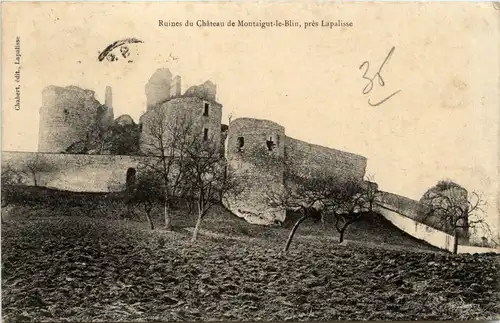 Lapalisse, Ruines du Chateau de Montaigut-le-Blin -364092