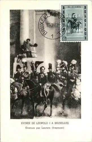 Bruxelles Entree de Leopold - Maximumkarte -446714