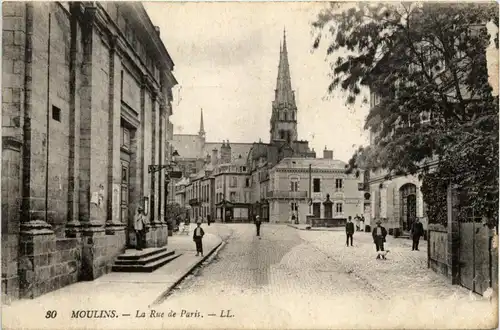 Moulins, La Rue de Paris -364458