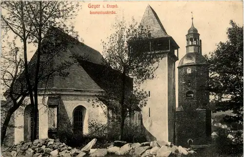 Geyer im Erzgebirge - Laurentiuskirche -448470