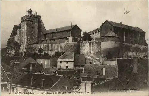 Montlucon, Le Chateau et les Anciennes Casernes -364498