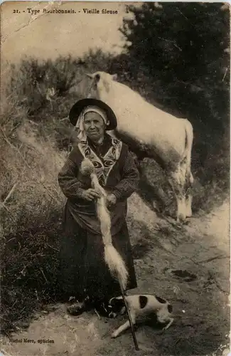 Type Bourbonnais, Vieille fileuse -364578