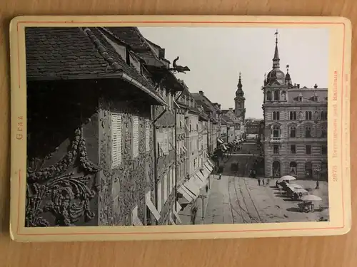 Graz - altes Photo auf Karton -S200