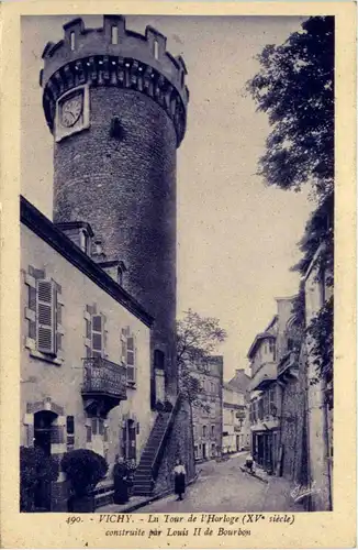 Vichy, La Tour de l`Horloge -364638