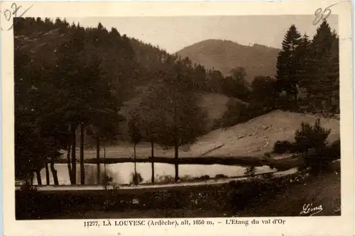 La Louvesc - LÈtang du val dÒr -364868