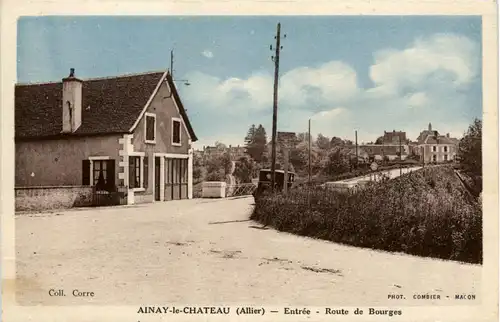 Ainay-le-Chateau, Entree - Route de Bourges -364552