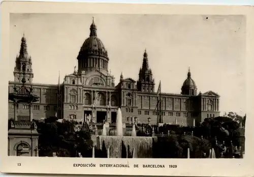 Barcelona - Exposicion Internacional 1929 -447124