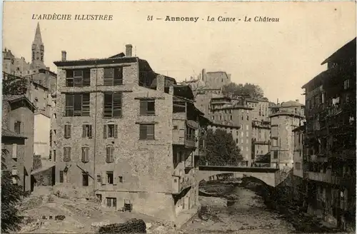 Annonay, La Cance - le Chateau -365028