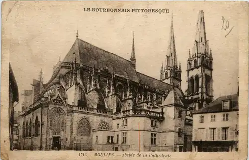 Moulins, Abside de la Cathedrale -363970