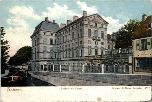 Zabern - Schloss mit Kanal -448278