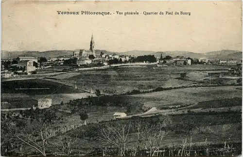 Vernoux Pittoresque - Vue generale - Quartier du Pied du Bourg -364732