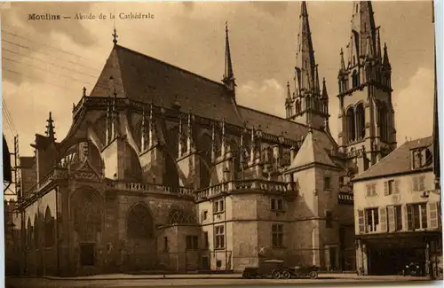 Moulins, Abside de la Cathedrale -364026