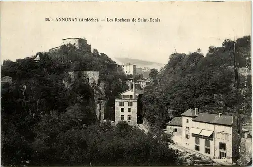 Annonay, Les Rochers de Saint-Denis -365018