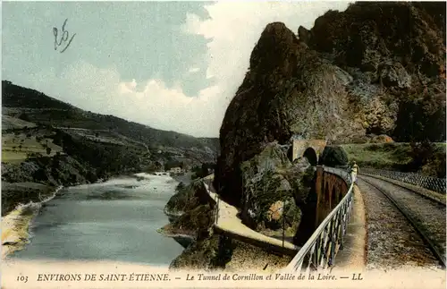 Environs de Saint-Etienne, Tunnel de Cornillon et Vallee de la Loire -365228