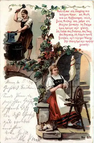 Handwerk - Schmied Spinnen -422390