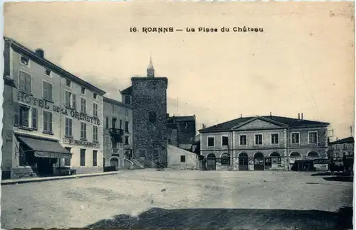 Roanne, La Place du Chateau -365288