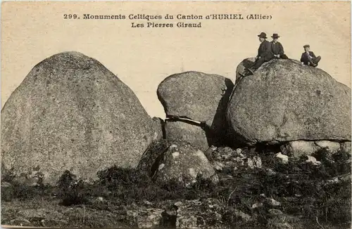 Monuments Celtiques du Canton a`Huriel - Les Pierres Giraud -364166