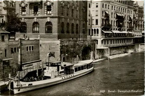 Basel - Dampfschiffstation -447492