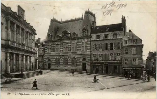 Moulins, La Caisse dÈpargne -364442
